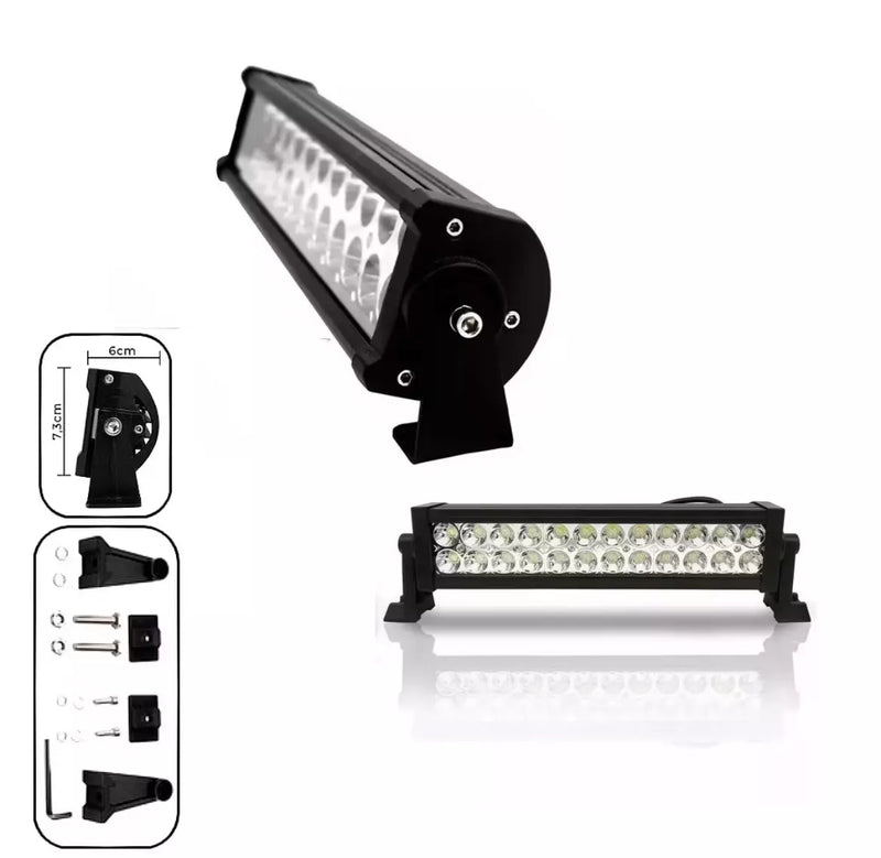 Farol Barra Led- 24 Led’s Camionetes e Pick ups