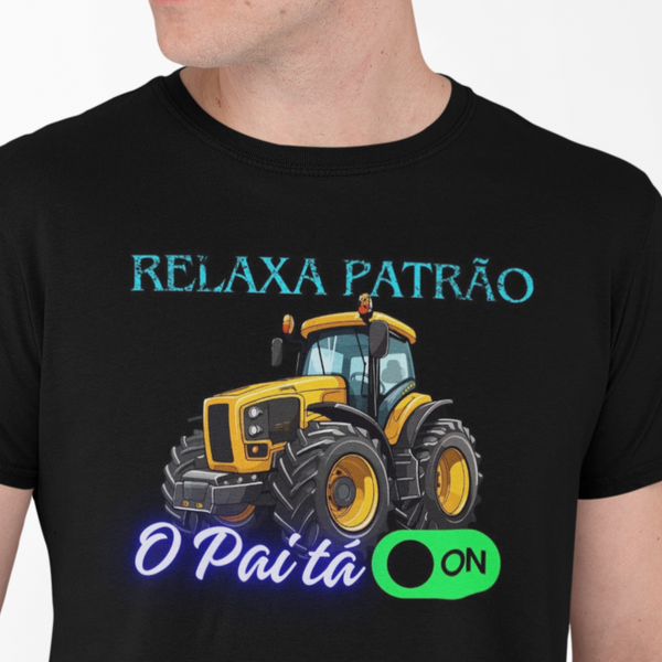 Camiseta Relaxa Patrão Agroranch - Algodão Premiun