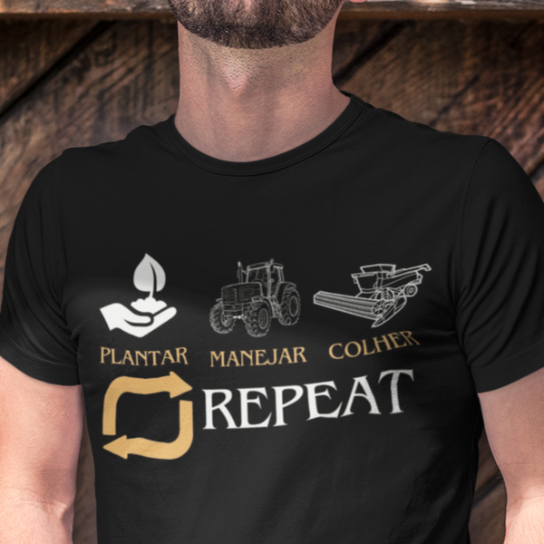 Camiseta Ciclo do Plantio Agroranch - Algodão Premiun