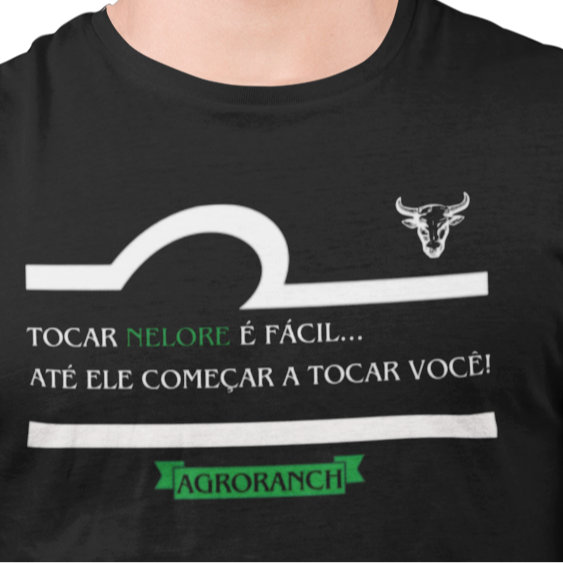 Camiseta Lida Nelore Agroranch - Algodão Premiun