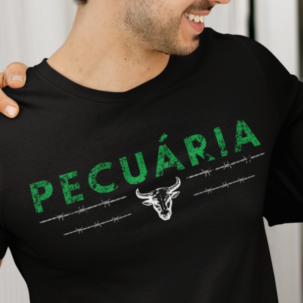 Camiseta Pecuária Arame Agroranch - Algodão Premiun