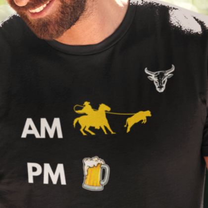 Camiseta Rotina Agro Agroranch - Algodão Premiun