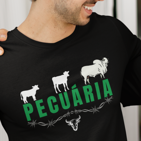 Camiseta Ciclo Pecuária Agroranch - Algodão Premiun