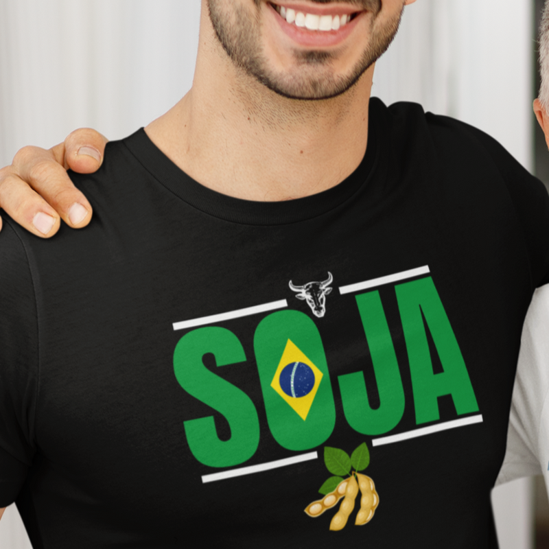 Camiseta Soja Brasil Agroranch - Algodão Premiun