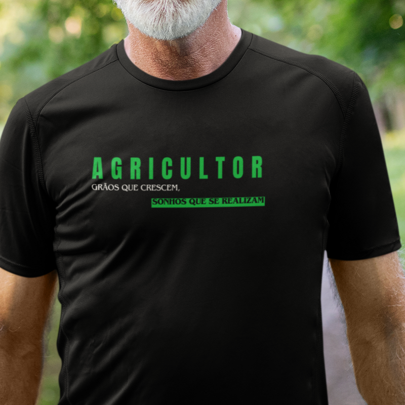 Camiseta Agricultor, Sonhos que se realizam Agroranch - Dry Fit Premiun