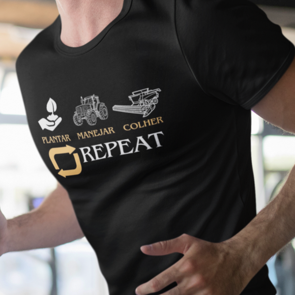 Camiseta Ciclo do Plantio Agroranch - Dry Fit Premiun