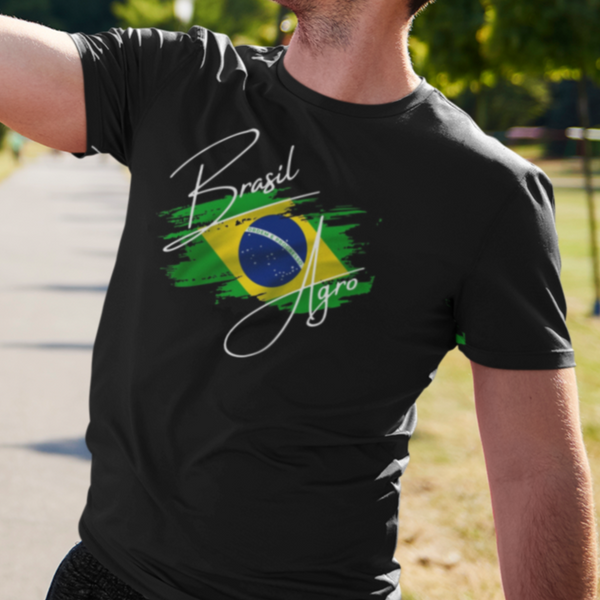 Camiseta Brasil Agro Agroranch - Dry Fit Premiun