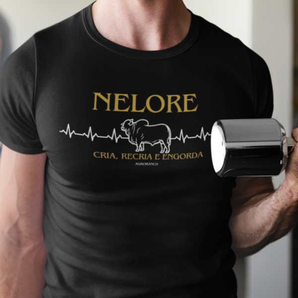 Camiseta Nelore- Cria, Recria e Engorda Agroranch - Dry Fit Premiun