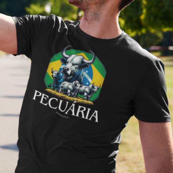 Camiseta Pecuária Bandeira Agroranch - Dry Fit Premiun