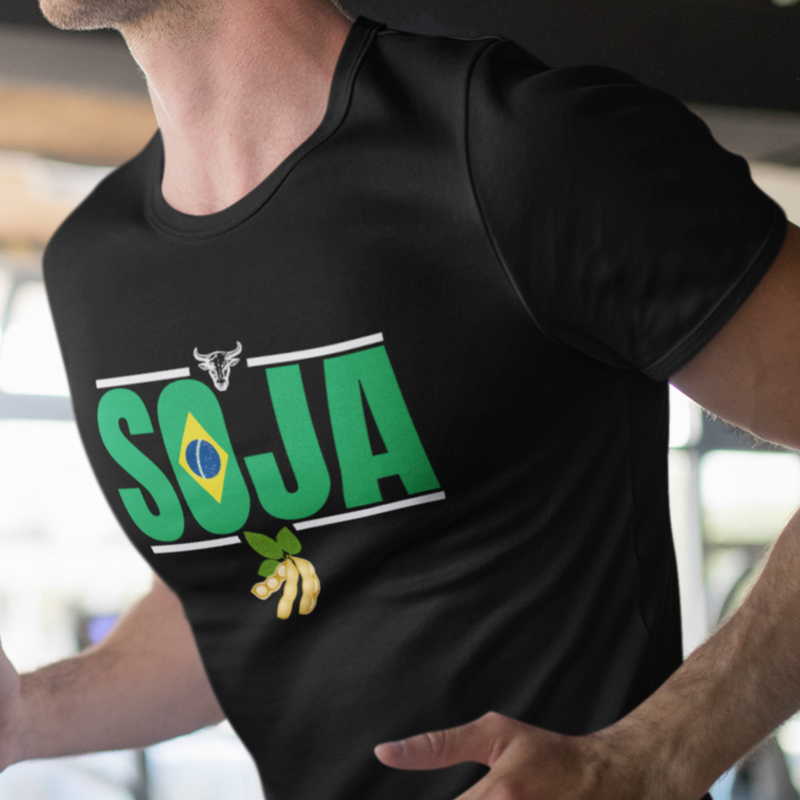 Camiseta Soja Brasil Agroranch - Dry Fit Premiun