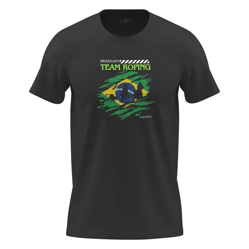 Camiseta Team Roping Brasil Agroranch - Dry Fit Premiun
